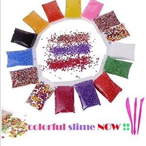 Styrofoam balls for slime or decoration (1 set)